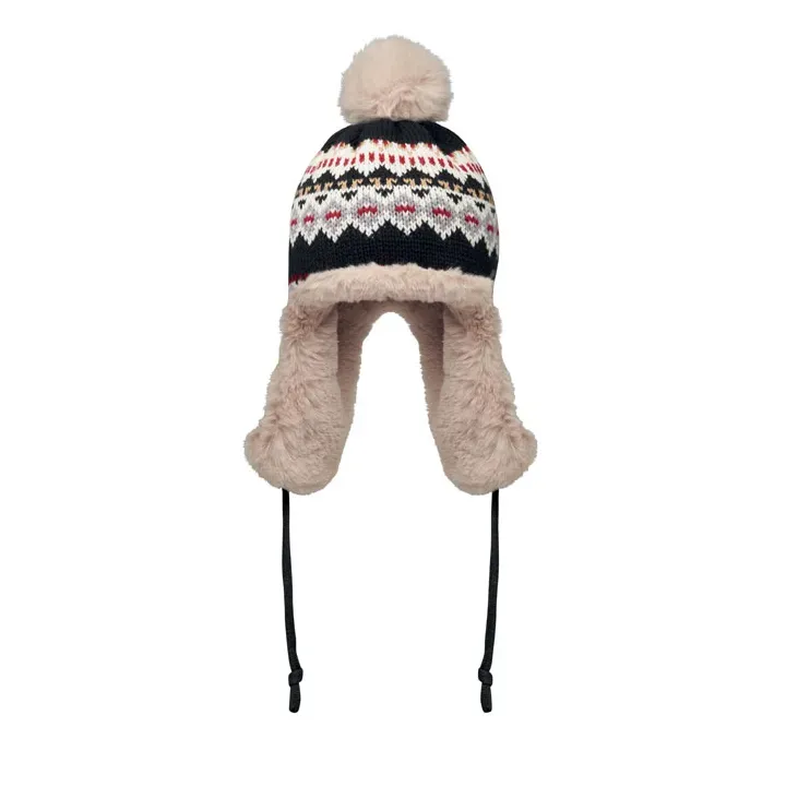 Knitted beanie with ear flap - MO2688 (MOCN#07)